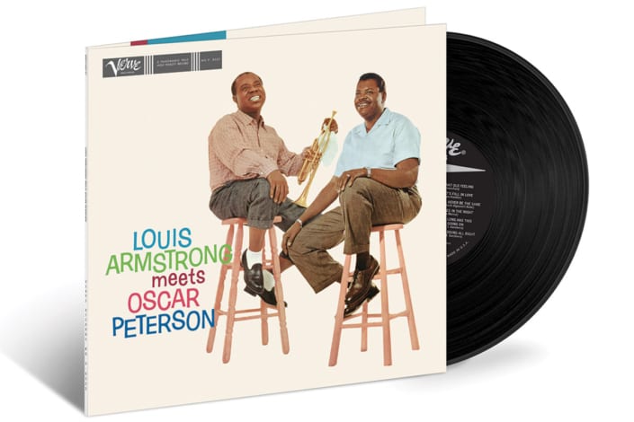 Fullone Louis Armstrong e Oscar Peterson