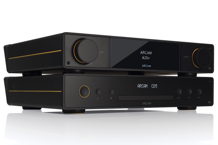 Arcam Radia A25+ e Arcam Radia CD5